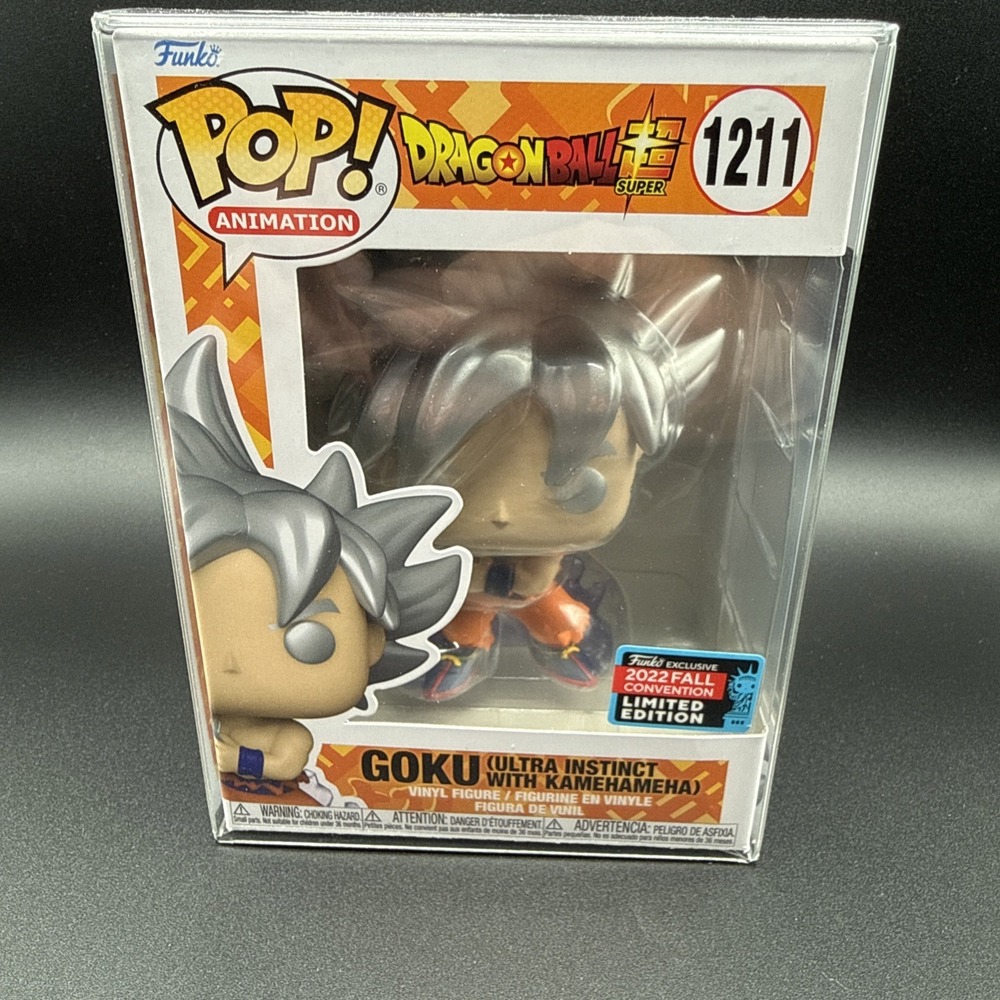 Funko Pop! # 1211 DBS Goku Ultra instinct with Kamehameha Chalice Exclusive